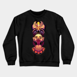 Queen Nefertiti Crewneck Sweatshirt